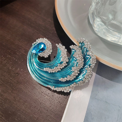 Chic Brooch on blazer