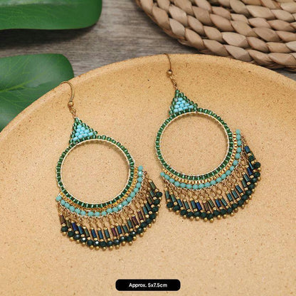 Lightweight alloy earring design image 8
