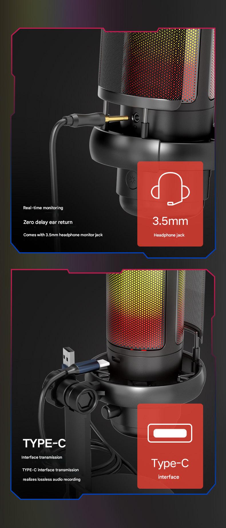 USB microphone setup for streaming