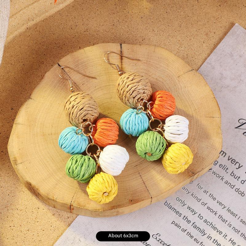 Unique bohemian earrings with ethnic flair