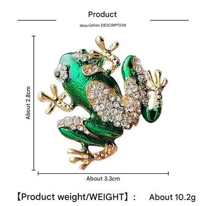 Charming Frog Brooch image 1
