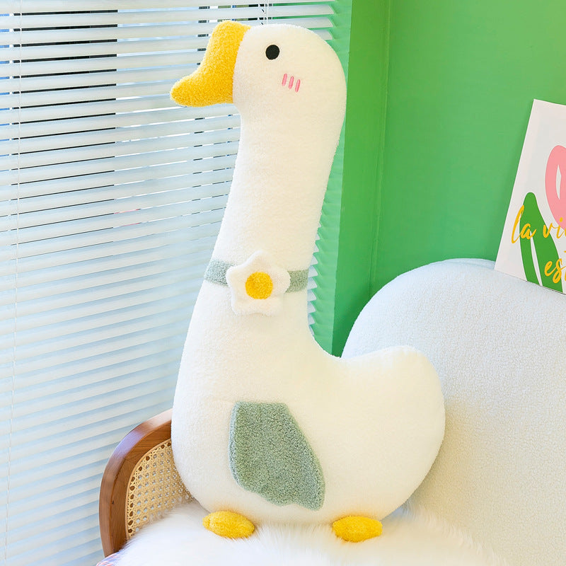 fluffy goose pillow