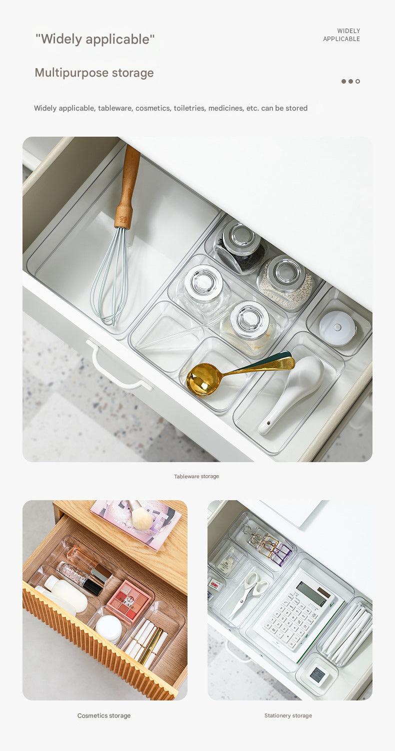 transparent plastic stationery box