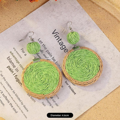 Unique bohemian earrings with ethnic flair