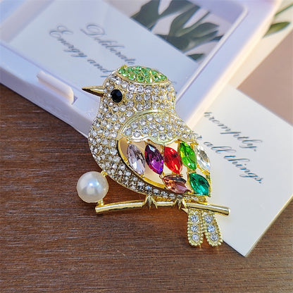 Cute Bird Badge Pin Image 2