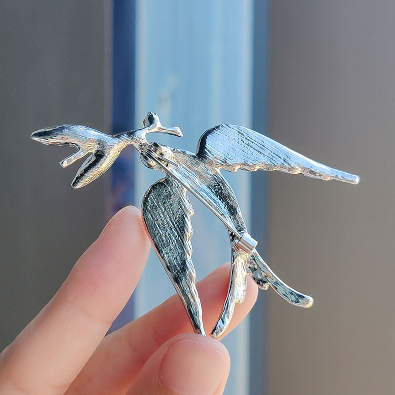 Blue Swallow Brooch Image 9