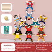 Popular Model 4: Performer Edition (12 Strongmen Figurines, 1 Ball, 5 Balance Beams, English Instruction Manual) (Pack of 1)