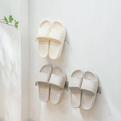 No drill bathroom shoe rack front view