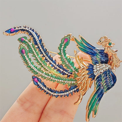 Durable alloy phoenix pin image 6