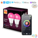 9W WiFi+Bluetooth (2-Pack) AC200-240V (Pack of 1)