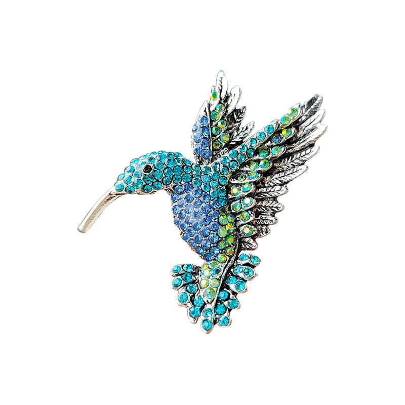 Gift Ready Hummingbird Brooch in Packaging 8