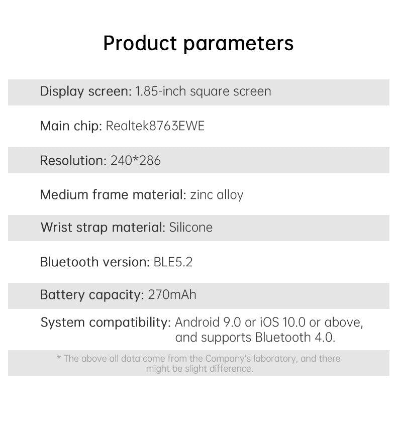 Y3 smartwatch with fitness tracking features image 1
