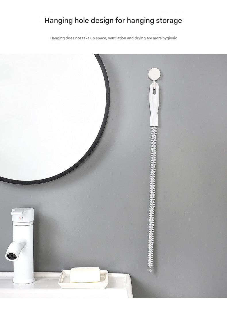 white drain opening tool