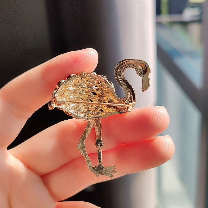 Fashionable alloy brooch for women's accessories