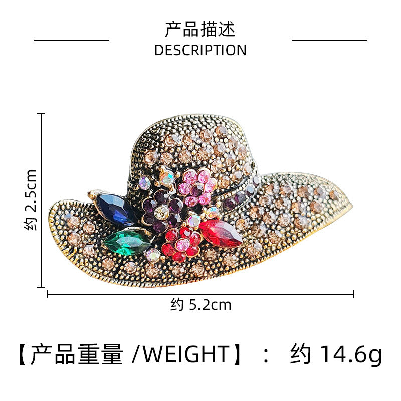 Stylish fashion accessory on a hat - image 2
