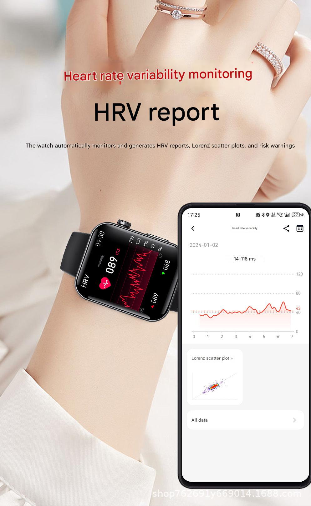 F300 Health Monitoring Smartwatch