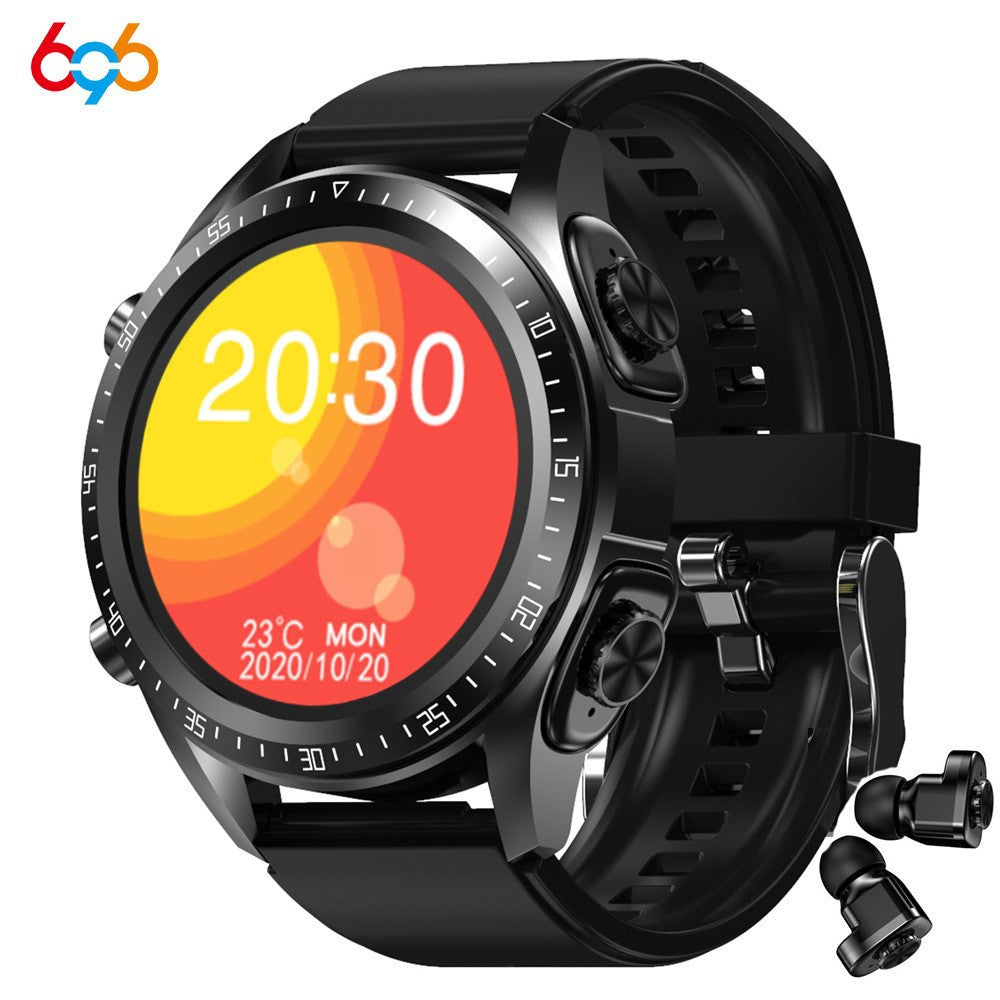 Smartwatch showing fitness tracking features