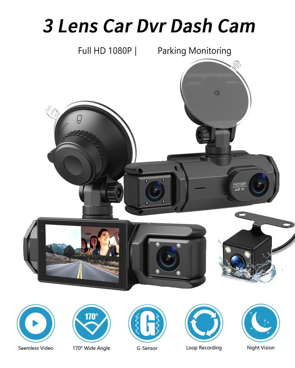 Interior Dash Cam Display