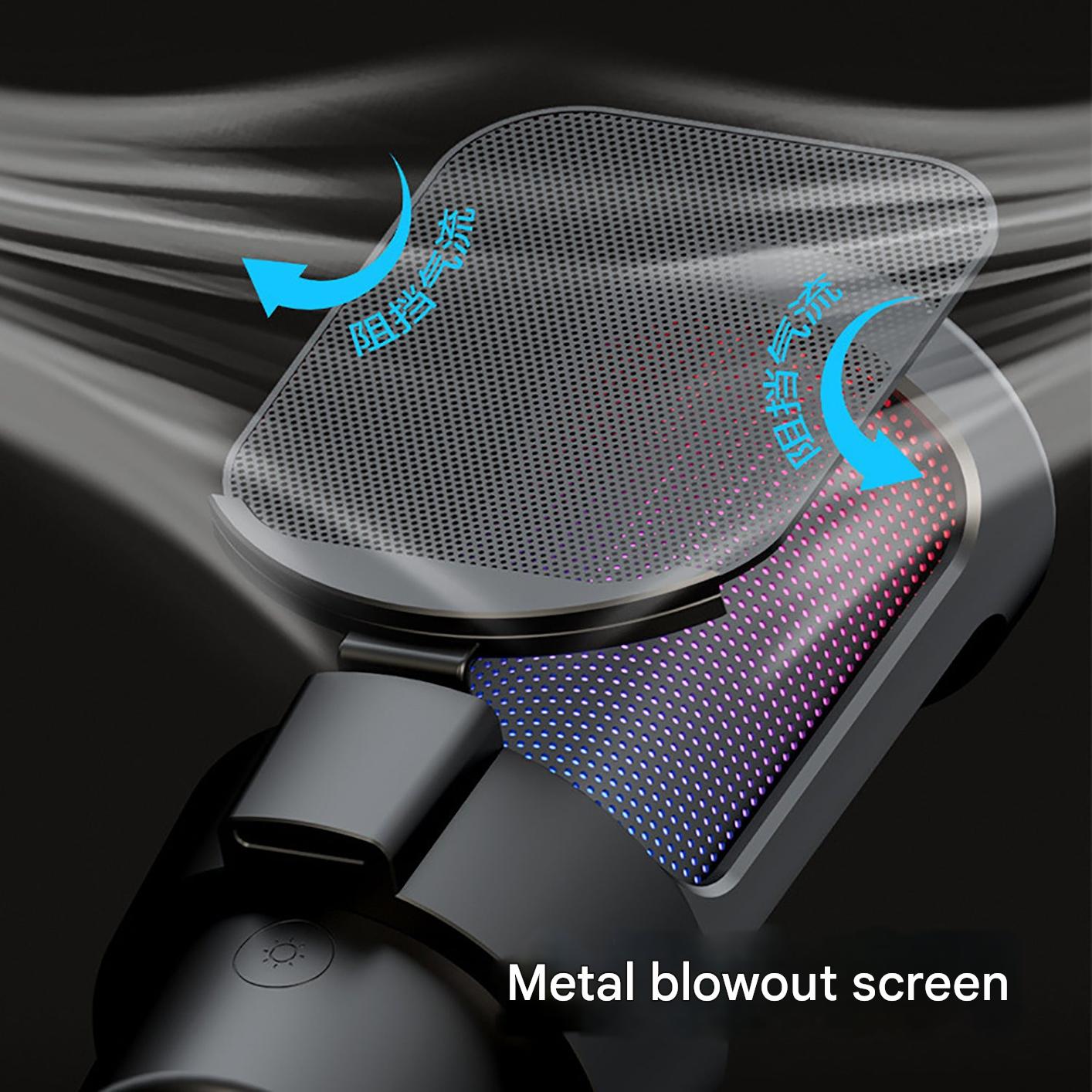 USB Live Streaming Microphone with Colorful Lights image 8