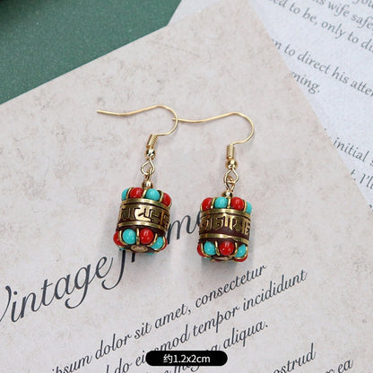 Bohemian style earrings image 2