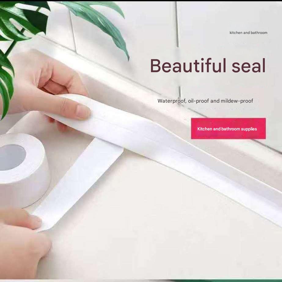 Self-adhesive waterproof seal tape for kitchens