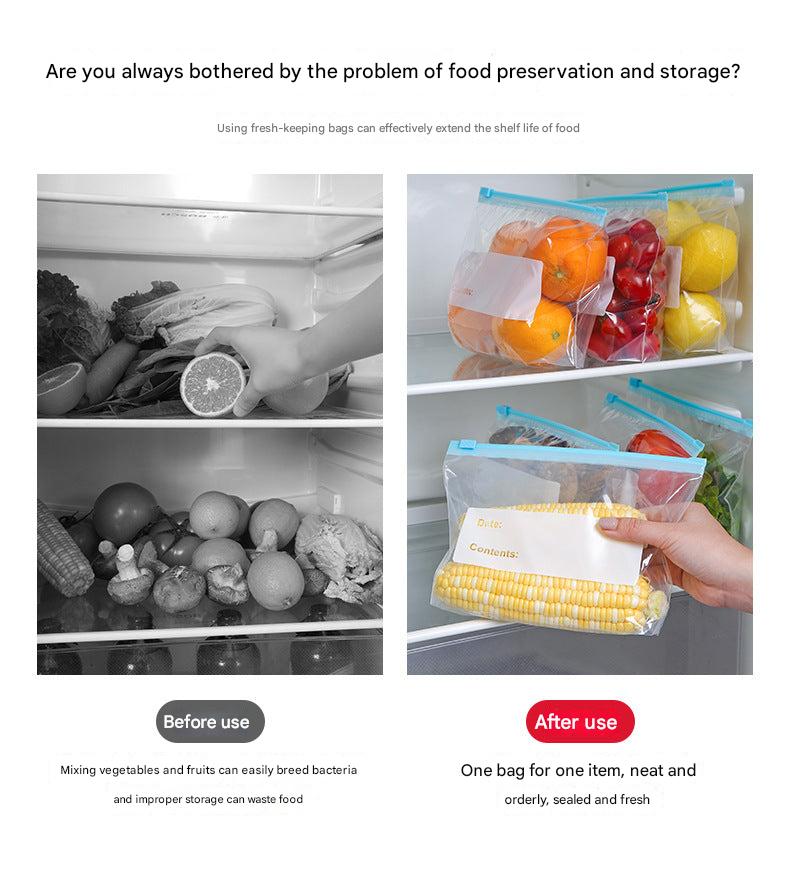 multi-size plastic storage bags