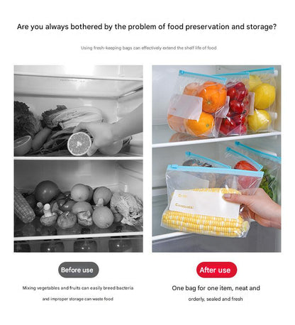 multi-size plastic storage bags