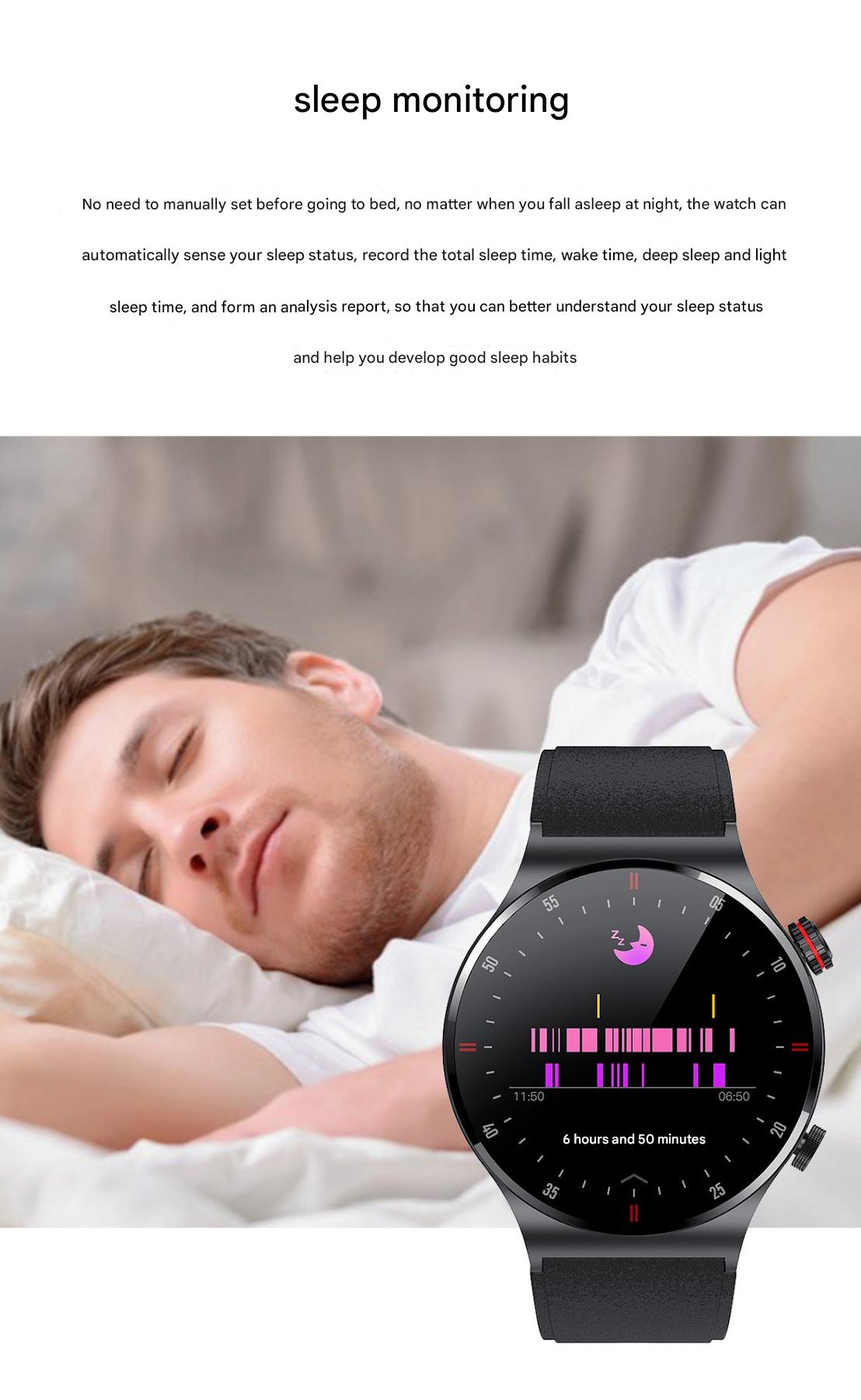 QW33 Smartwatch on Arm