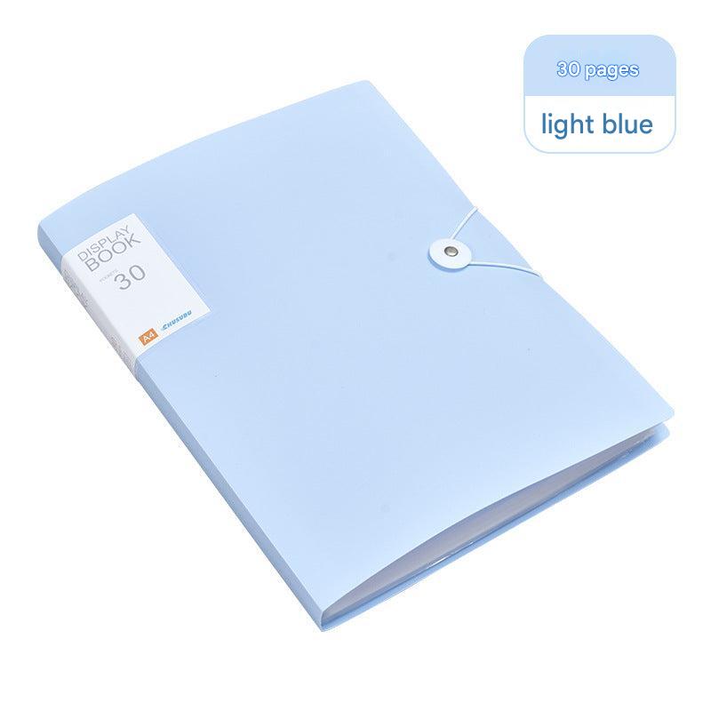 A4 document folder customizable logo green