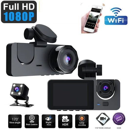 Car Dash Cam Rear View