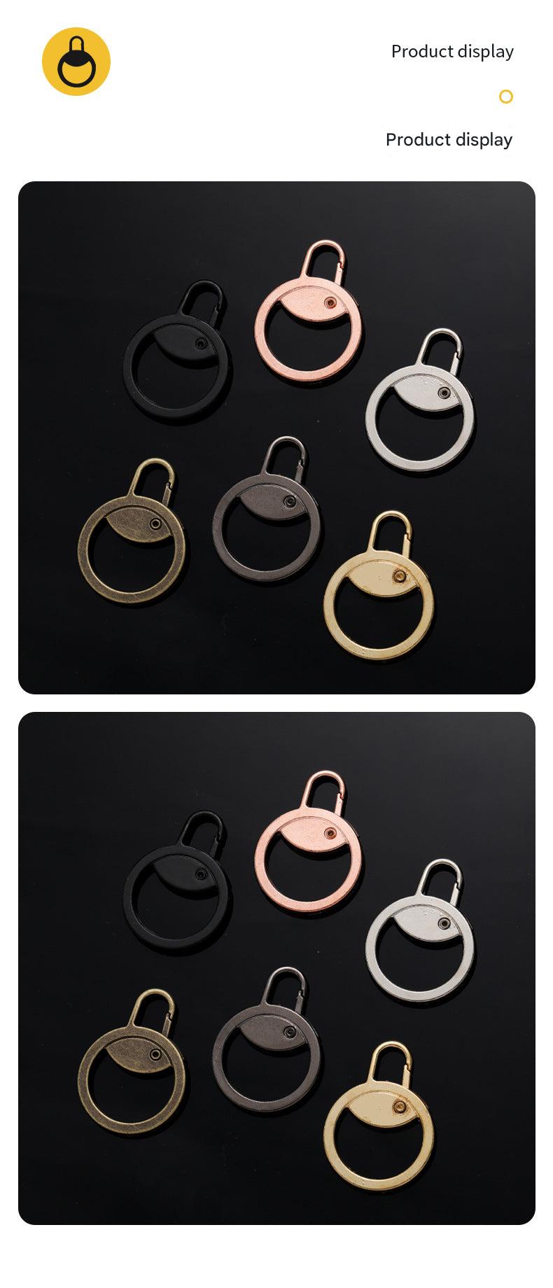 tool-free zipper pull stylish accessory image