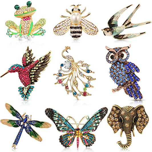 Animal pin brooch bee design