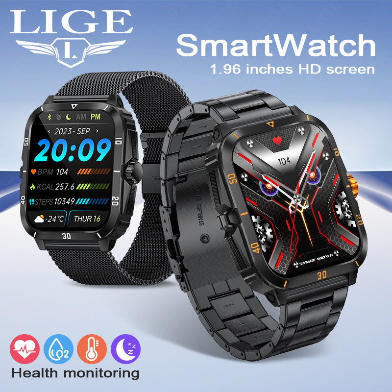 Fitness tracker watch display features
