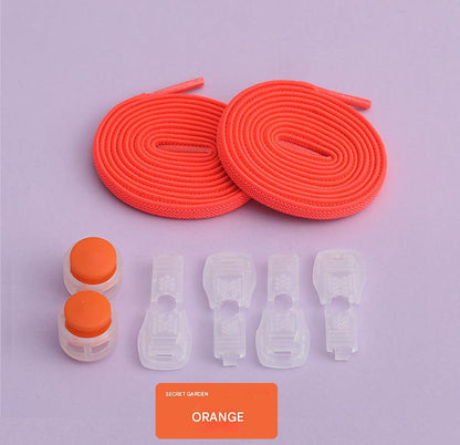 Durable no-tie shoelaces for children's shoes