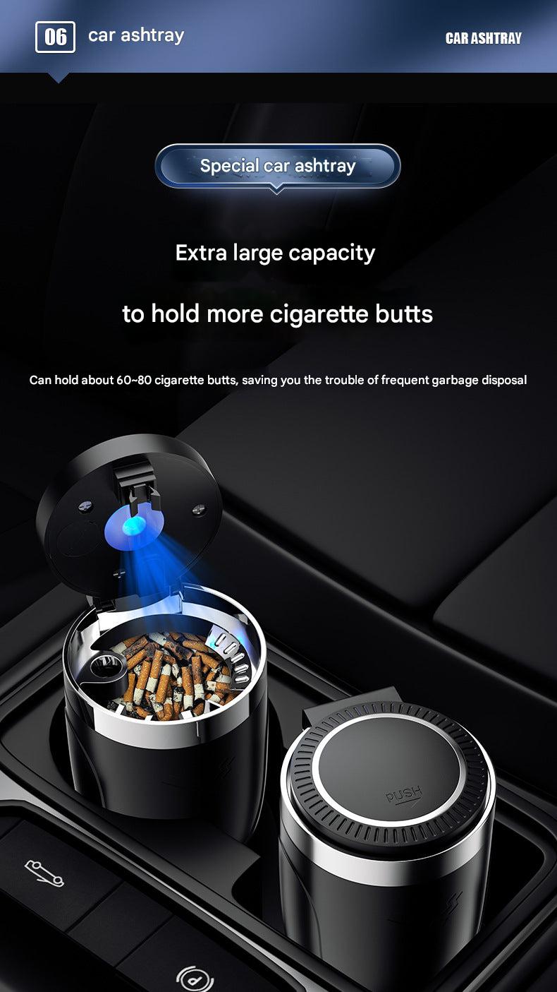 Portable automotive ashtray