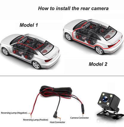 Yuecai M8 Car Dash Camera Front View