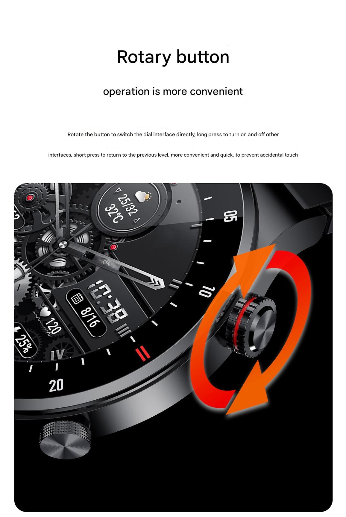 QW33 Smartwatch in Box Packaging