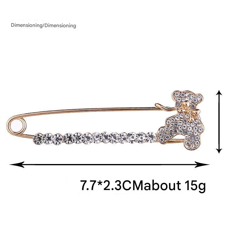 Model Wearing Brooch - Image 7