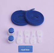 Royal blue shoelaces