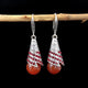 Flowing Pattern Agate Bead (Red)