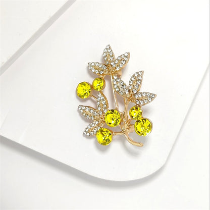 Sparkling Rhinestone Brooch for Clothing