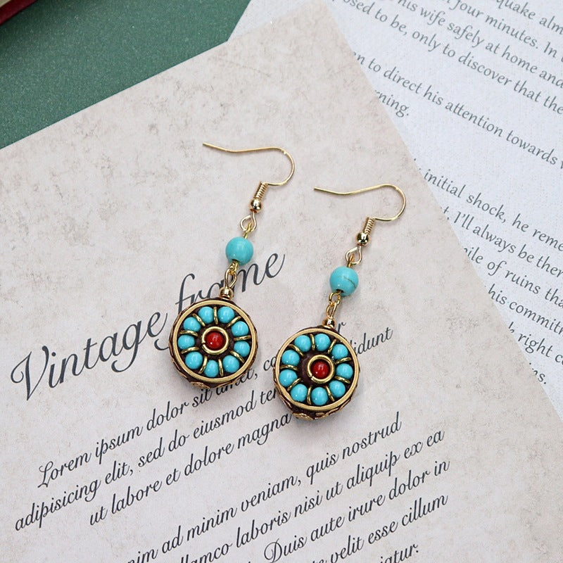Unique cultural earrings display 5